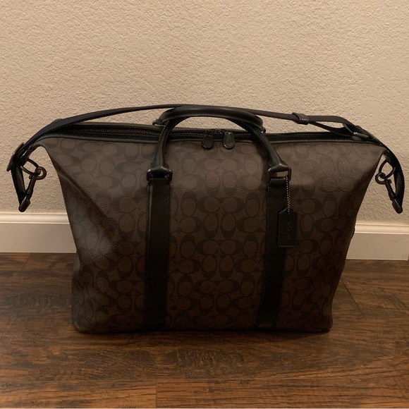 Coach Bags Coach Voyager Signature Canvas Bag And Backpack Travel